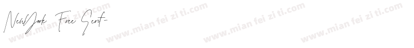 NewYork Free Serif字体转换